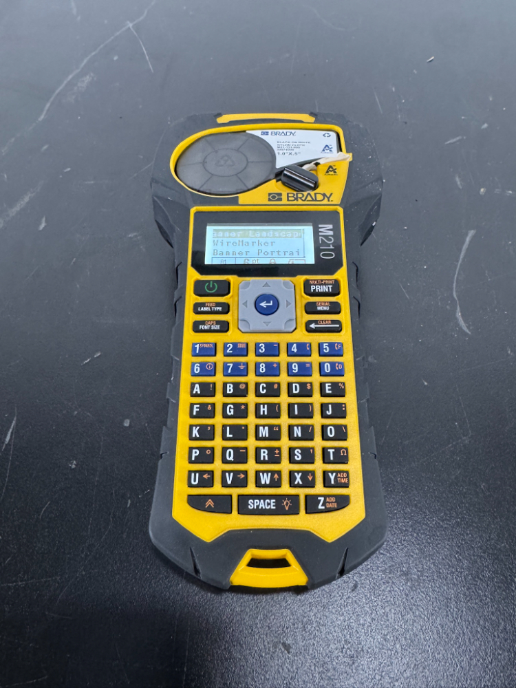 Image of Brady M210 Label Printer